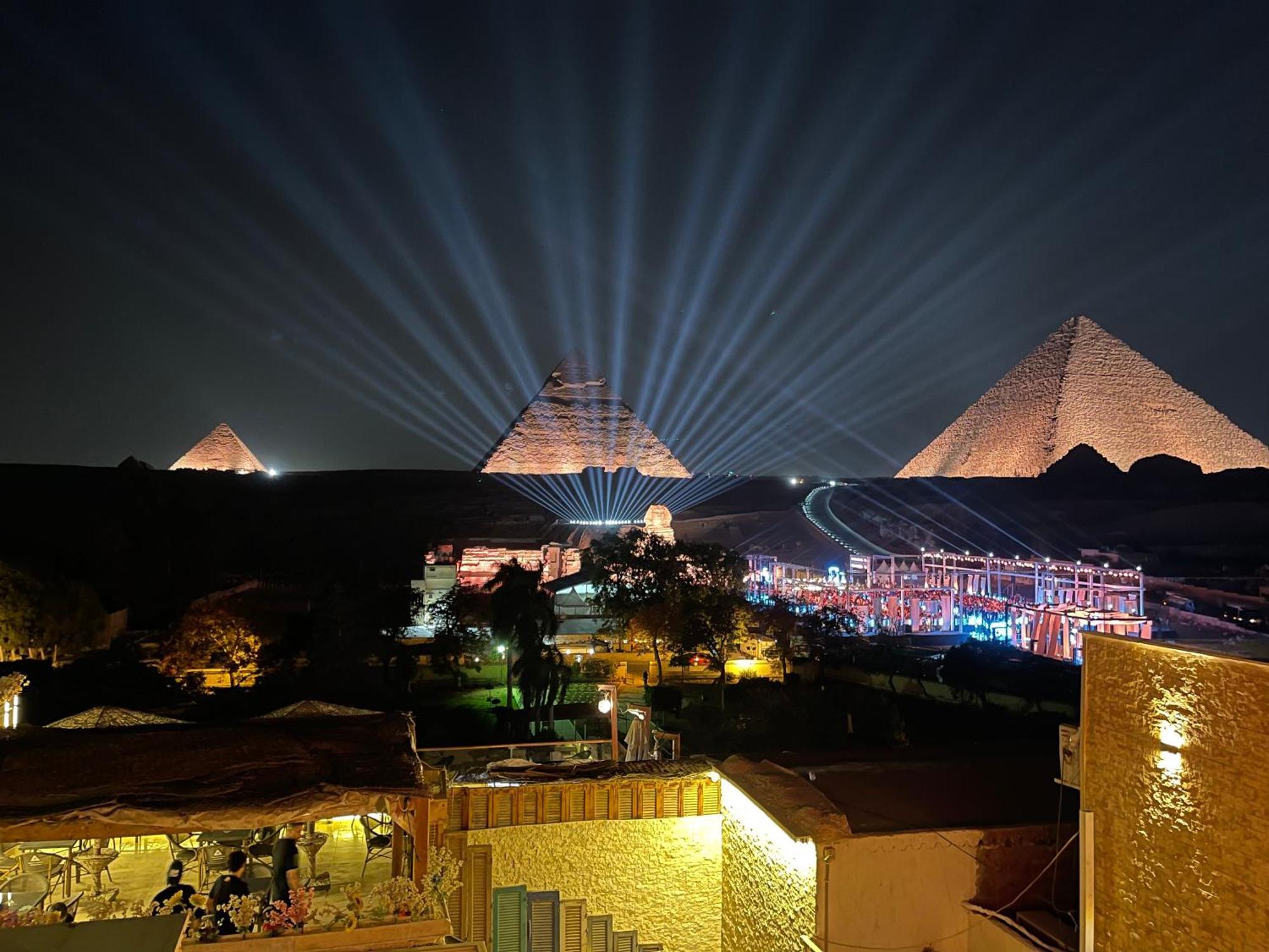 Basha Pyramids Inn Kafret el-Gabal Esterno foto
