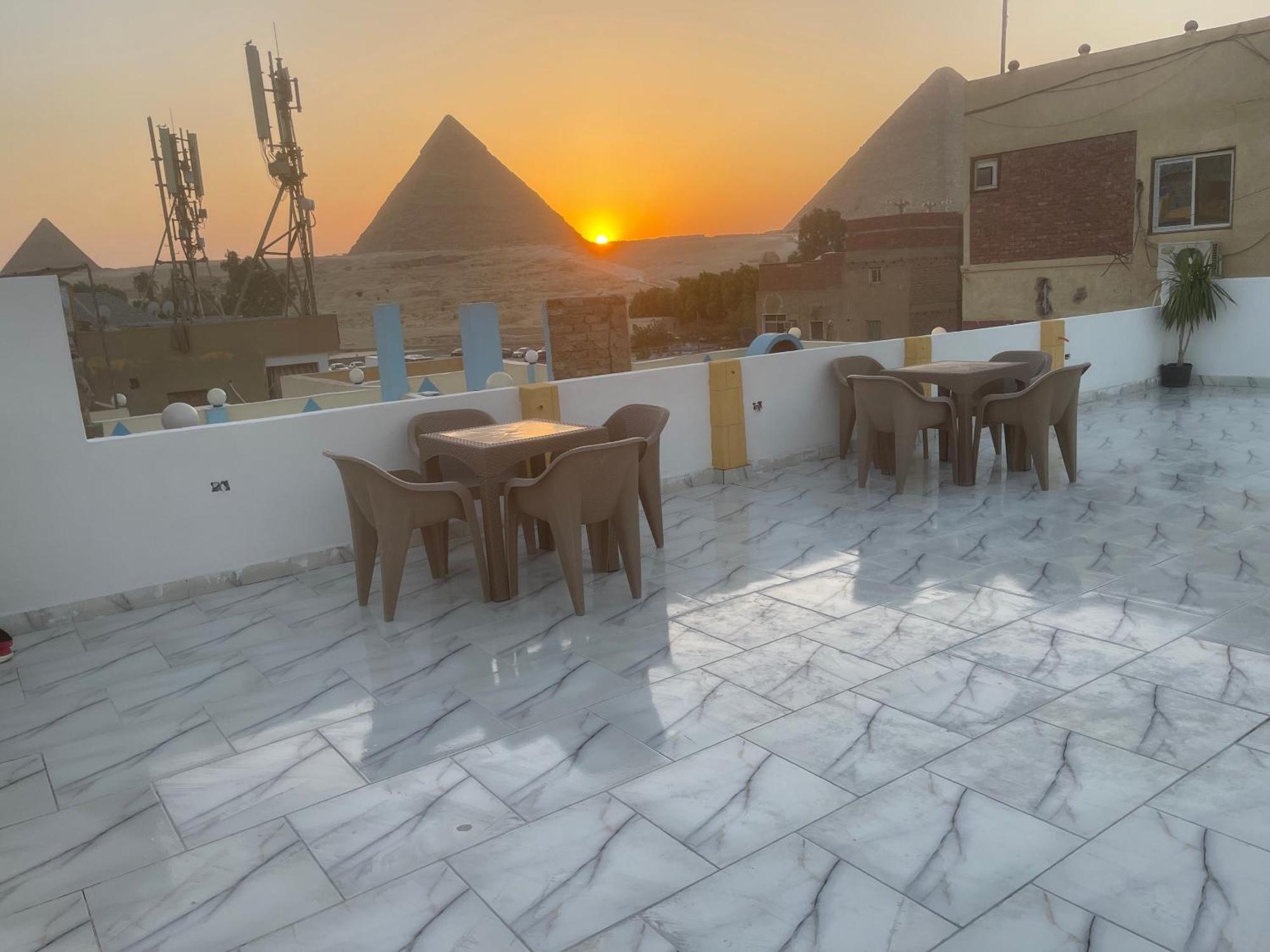Basha Pyramids Inn Kafret el-Gabal Esterno foto