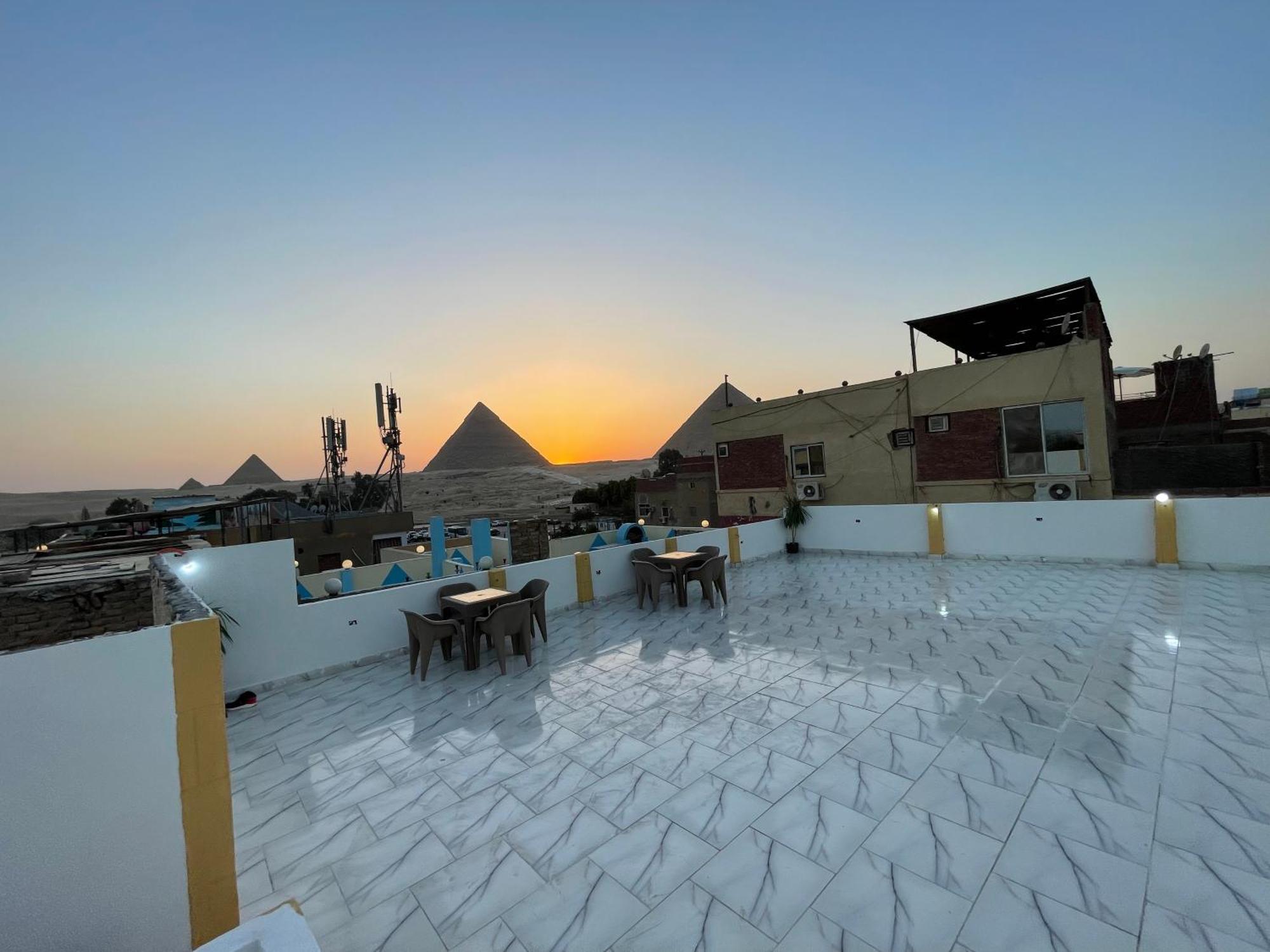 Basha Pyramids Inn Kafret el-Gabal Esterno foto