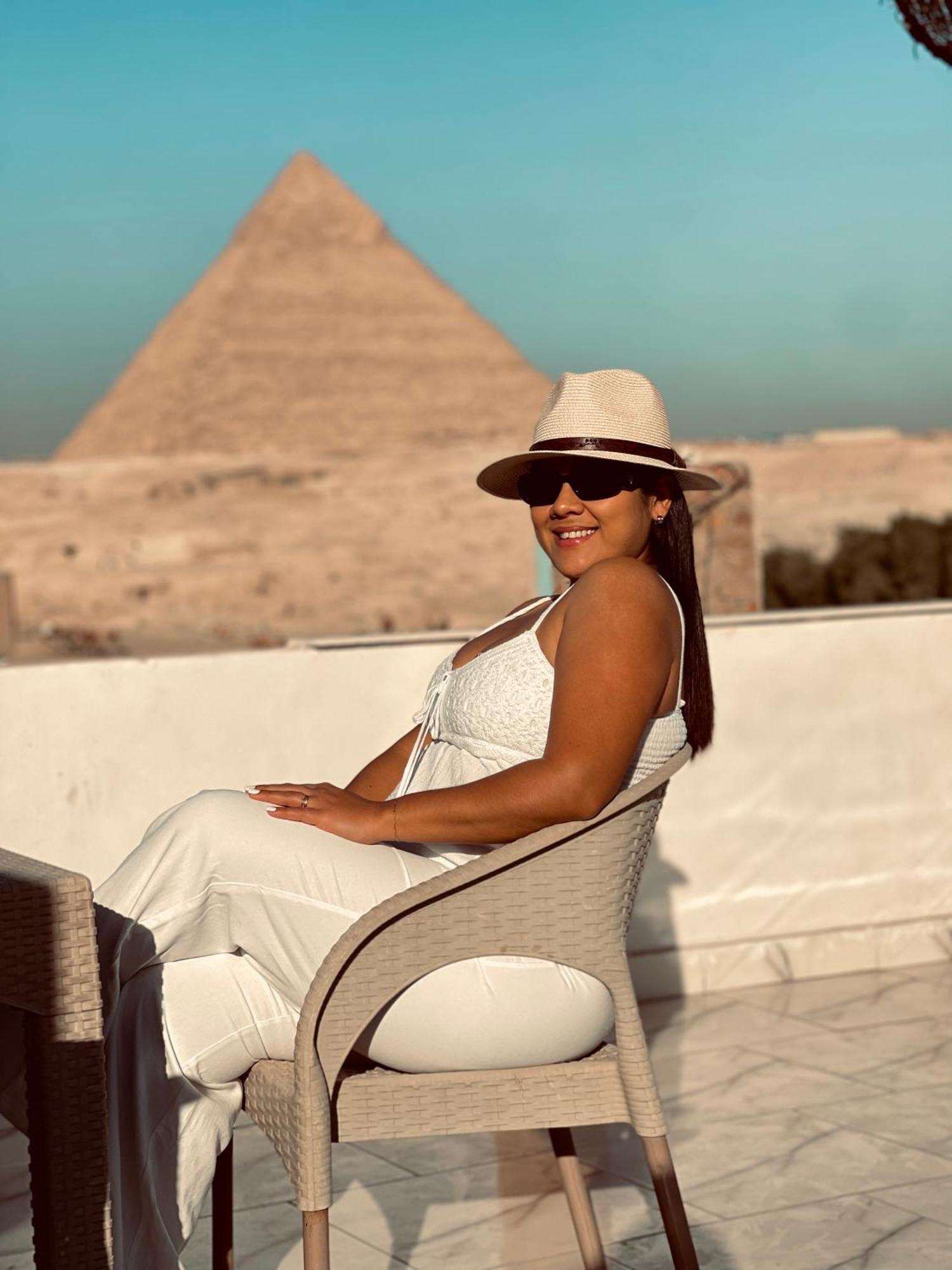 Basha Pyramids Inn Kafret el-Gabal Esterno foto
